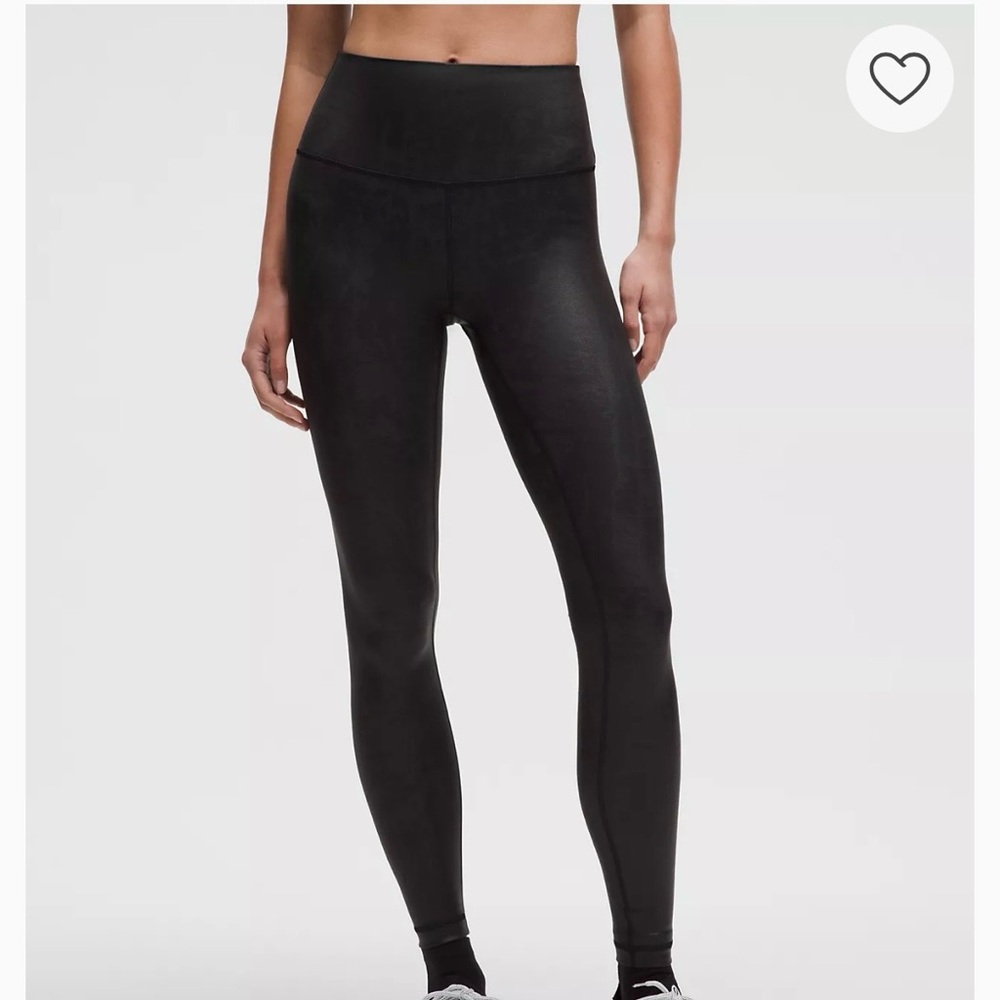 Lululemon Wunder Train Athletica Black Sculpting Leggings